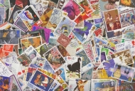 Great Britain 1,000 different Stamps