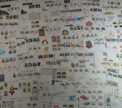 100 Different British First Day Covers