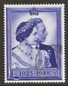 1948 Wedding £1 Fine Used