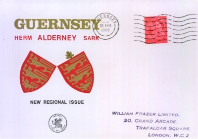 1969 26 Feb 4d Red Guernsey