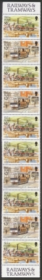1988 Railways 10v SG 370a