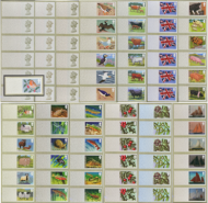 Post & Go Collection of missing text error (no value or code) 14 items 79 stamps. SAVE 60%