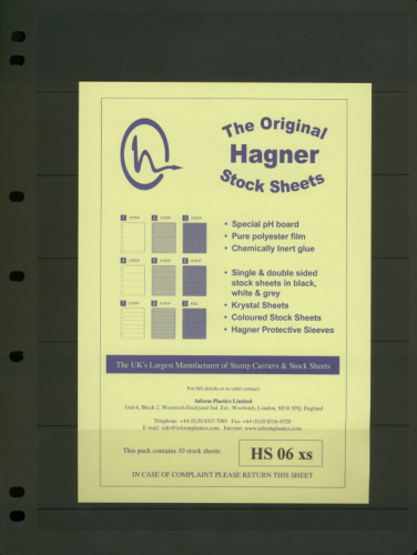 Hagner Prinz 6 Strip single sided pack from £3.95