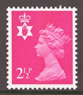 SG  N12 2½p Red