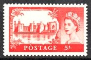 SG 537a 5/- Red